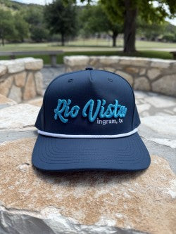 Navy Blue Rio Vista 3-D Print Cap