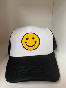 Smile Face Patch Hat